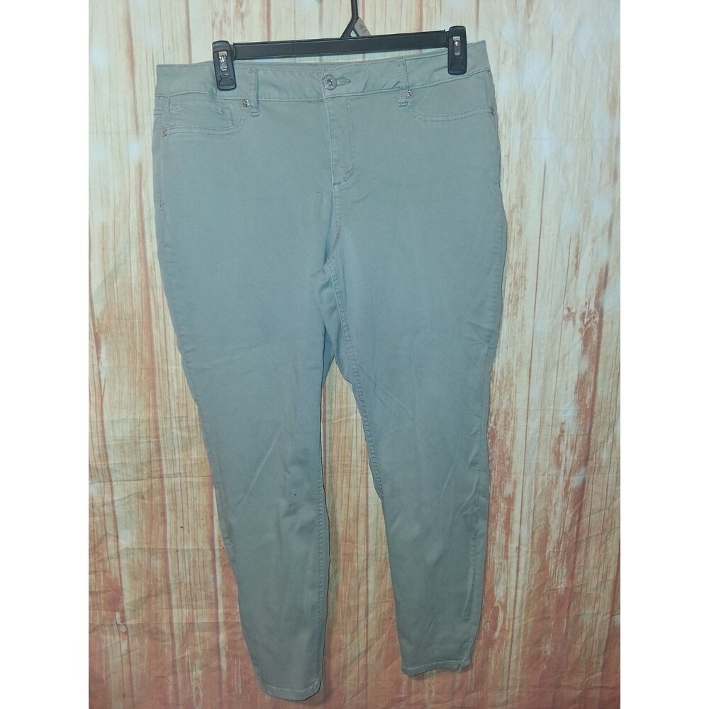 Maurices Sage Green Skinny Pants Sz XL
